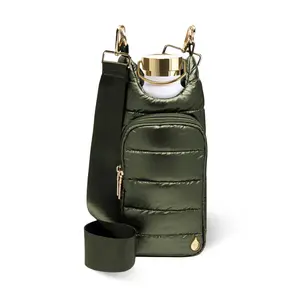 Army Green Shiny HydroBag® Bundle with Solid and Camo Strap