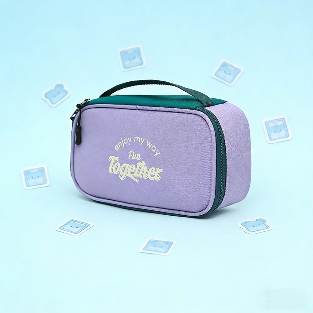 Waterproof Electronic Organizer Bag Compact Travel Cable Storage Case Portable Gadget Bag for Travel Business Trip