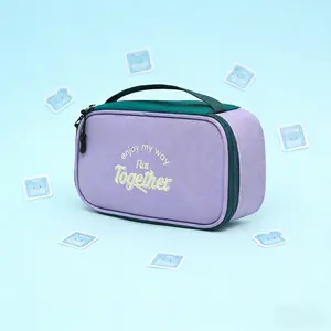 Waterproof Electronic Organizer Bag Compact Travel Cable Storage Case Portable Gadget Bag for Travel Business Trip