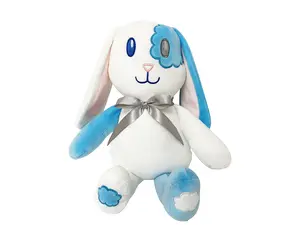 Blue Bunny Stuffed Animal 18.5” – Super Soft Large Cuddle Plush Gift for Kids, Teens & Adults, Cute Cozy Comfort Decor, Birthday & Easter | Cielo Cloudhop by PLUSH GURU