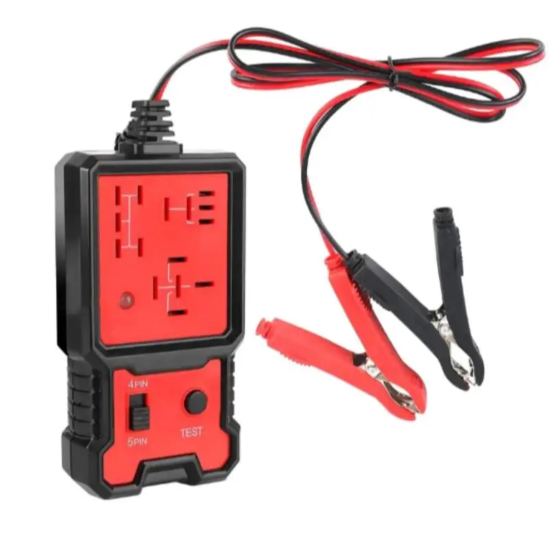 Car Relay Tester, 12V Professional Car Relay Diagnostic Tool, Car Repair Tool, Automotive Battery Relay Tester, Vehicle Car Circuit Tester, Digital Ca