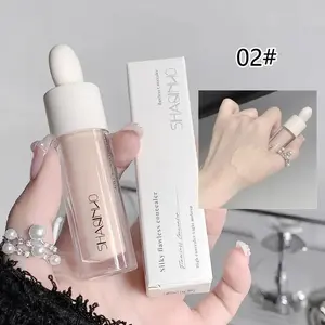 Cream Matte Concealer Stick, Makeup Concealer, Long-Lasting Waterproof Sweatproof, Flawless Coverage, Soft Brush Applicator, Perfect for Dark Circles Spots Acne