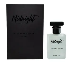 RawChemistry Midnight Pheromone Oil‑Based Cologne Spray for Men – 1 oz (30 ml), Pheromone‑Infused, Long‑Lasting Masculine Fragrance