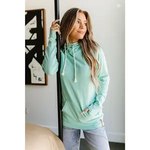 DoubleHood® Sweatshirt - Aqua
