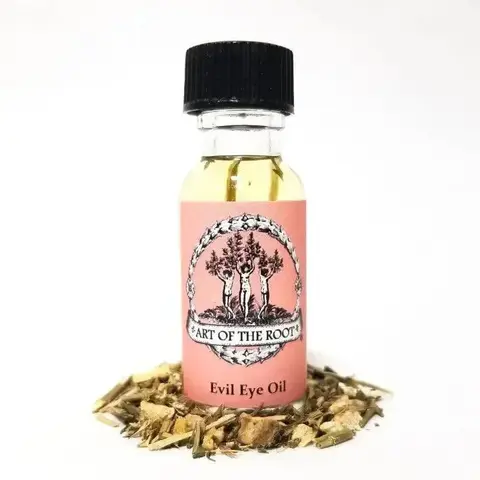 Evil Eye Oil for Negativity, Bad Energy & Psychic Attacks