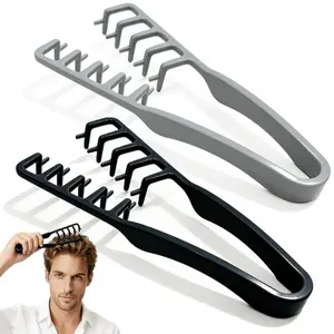 Men's Volumizing Wide-Tooth Styling Comb — 2026 New Model: A 3D Styling Comb for Men. Dramatically boosts hair volume and lifts roots for added fullness; a professional grooming tool featuring a non-slip ABS plastic handle.