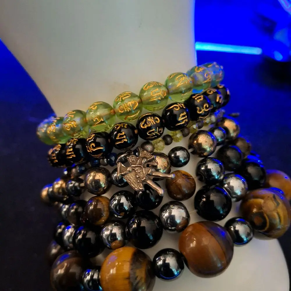 Spiritual Protection & Money Bracelet Set