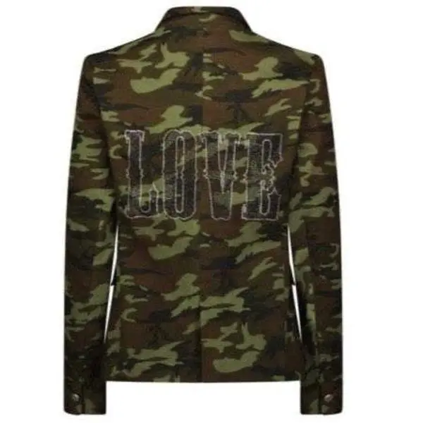 Love Camouflage Blazer