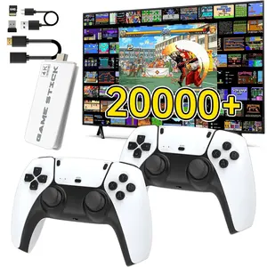 2026 New Video Gamepad Console with 20,000+ Games,ChildhoodClassic Game, HDMIOutput, Wireless Joystick&Game Emulator, Arcade Retro Arcade