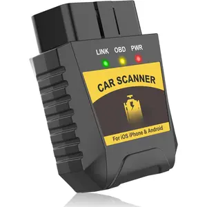 OBD2 Scanner  for  iOS Android OBDII Diagnostic Scan Tool Code Reader Clear Error Code  Performance Test  APP
