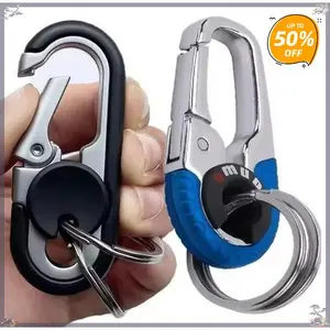 Key Ring Keychain Keyrings,3pcs Key Chain Holder Clip Key Organizer Key Chain Ring for Men and Women