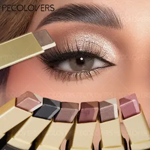 6pcs/set Pearlescent Luminous Eyeshadow Stick Dual-Tone Waterproof Lasting Gradient Shimmer Eyeshadow Eye Makeup Perfect Valentine's Day Mother's Day Gift for Women