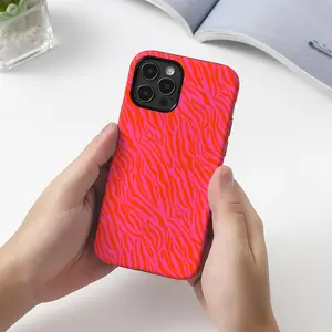 Creative Zebra Pattern Phone Case, 2 in 1 Shockproof Phone Protective Cover, Phone Accessories Compatible with iPhone 11 12 13 14 15 Pro Max