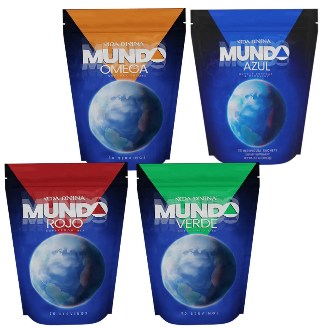 Mundo Rojo, Omega, Verde, Azul