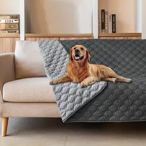 Super Absorbent Pet Furniture Protector Blanket - Anti-Slip, Waterproof Puppy Blanket, Stain & Hair Resistant - Durable, Easy Clean, Perfect for Couch, Sofa, Bed - Ideal for Busy Pet Lovers