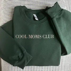 Cool Moms Club Embroidered Sweatshirt, Mother’s Day gift, Gifts for Mom