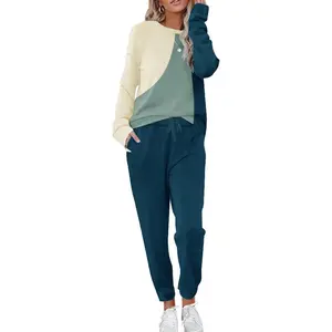 NEW Lounge Sets for Women Two Piece Outfits Sweatsuits Sets Long Pant Loungewear Workout Athletic TracksuitsGift