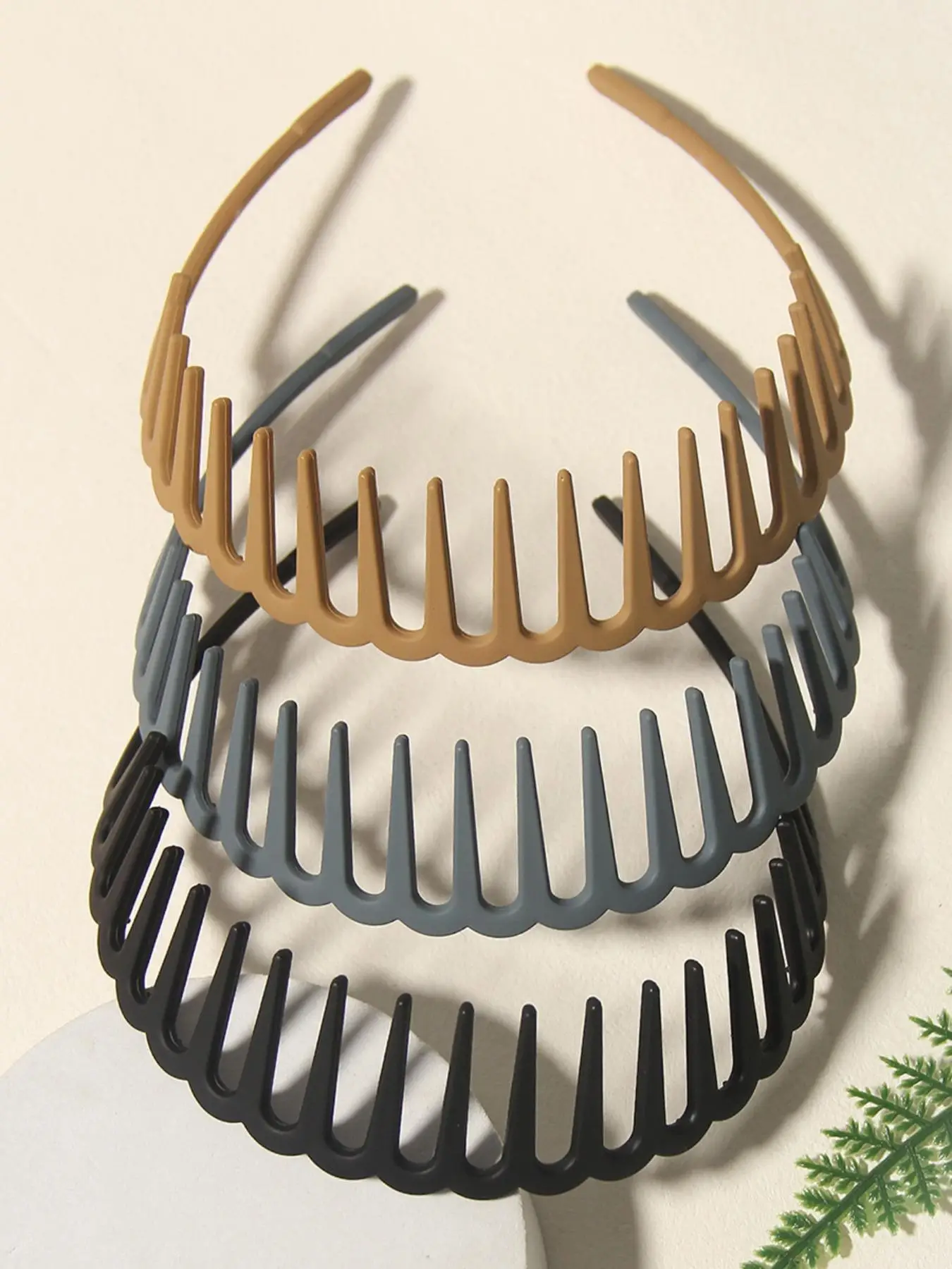 Summer 2024 Solid Color Matt Hair Hoop, Headbands for Women & Girls, Clean Girl Aesthetic Outfit Hair Accessories