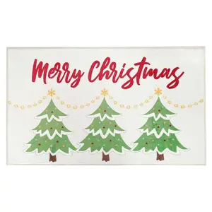 Merry Christmas Rug 20 x34 in