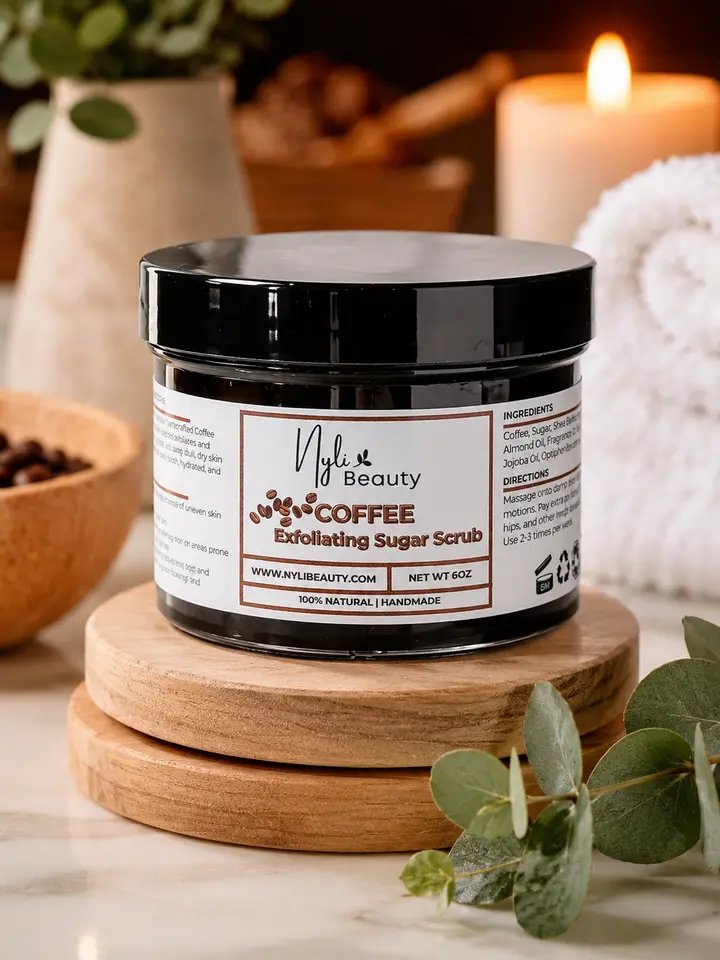 Coffee Exfoliating Sugar Scrub