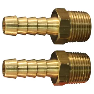 3/8" MNPT 3/8" ID Hose End Fitting