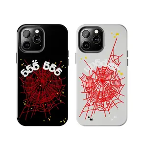 Sp5der Tough Case, 555555, iPhone 16 15 14 13 12 11 Pro Max 8 Plus X, Durable Accessories