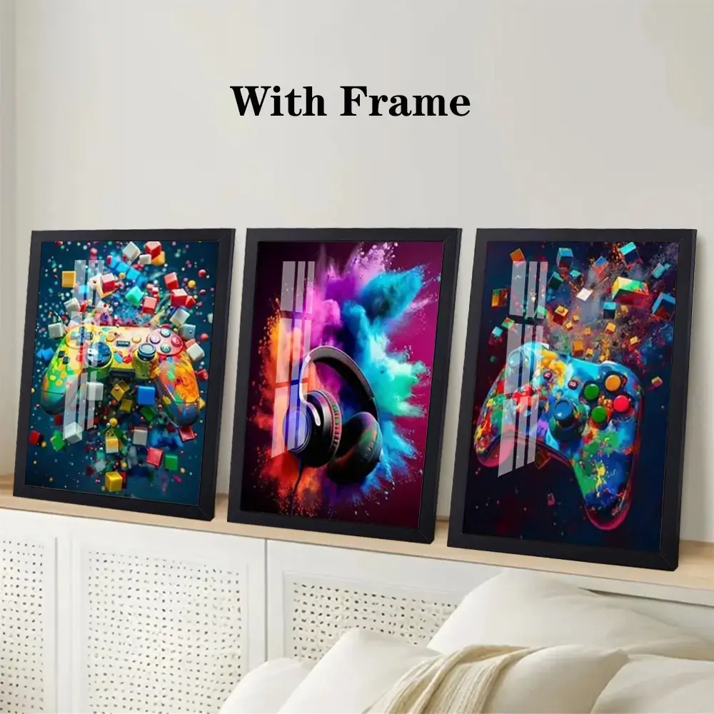 22×32 cm (Black Wood Frame)