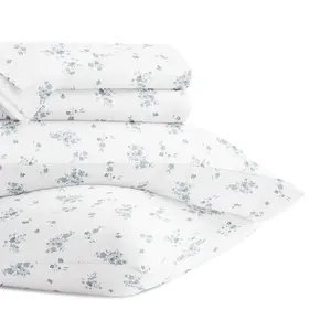 Bouquet Bliss 4-Piece Long Staple Cotton Sheet Set