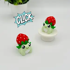 Frog Strawberry Fidget Clicker