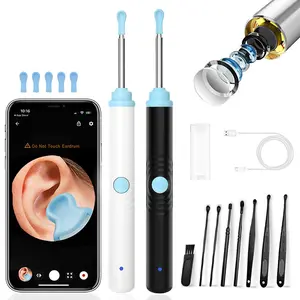 1pc Ear Wax Removal, Easy and Safe Ear Cleaning, Earwax Removal kit with 8 Traditional Tools, Ear Cleaning Kit for Phone,iPad,Android, Earwax Remover
