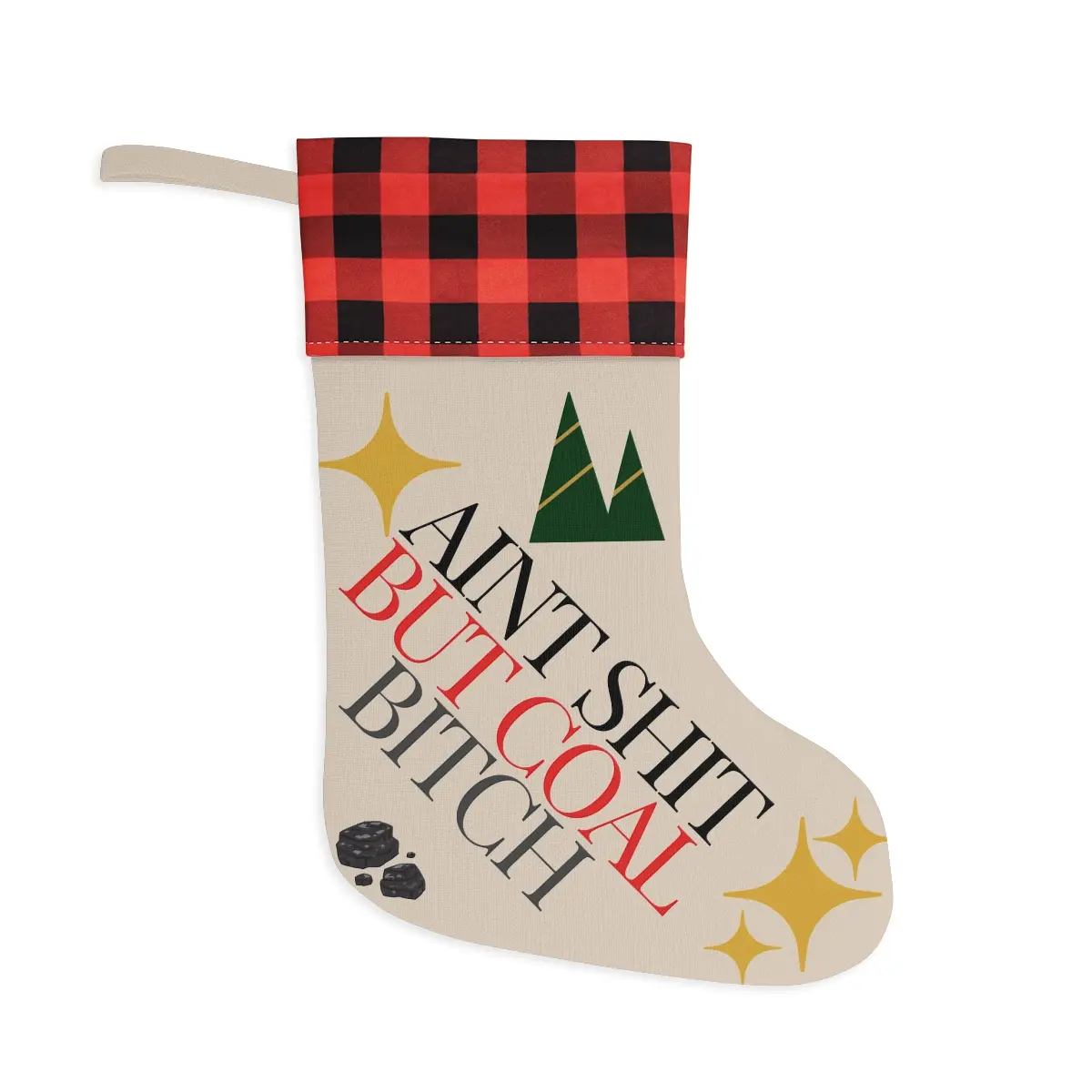 dirty humor Christmas Stocking