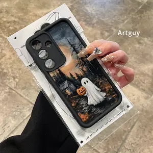 Phone case for Samsung S24 ultra plus S25 S23 S22 Ultra Plus Ghostly Moonlit Advanced fashion gift Anti-Scratch Shockproof TPU Bumper Drop-proof Cover