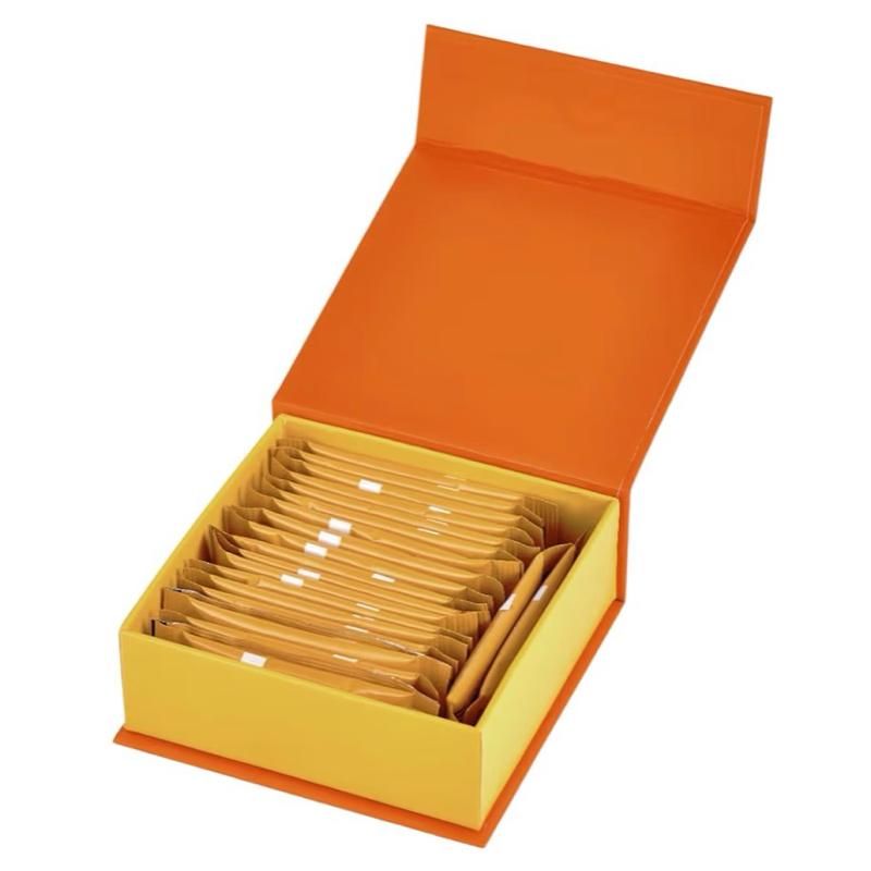 24-Pack Organic Honey Sachets with Bee Pollen & Herbal Blend