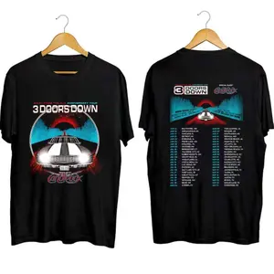 3 Doors Down Band Away From the Sun Tour 2024 T Shirt Full Size S-5XL BE2620