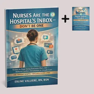 Nurse Inbox Bundle: Book + Toolkit for Nurse Scripts, Task Dumping, Documentation & Escalation