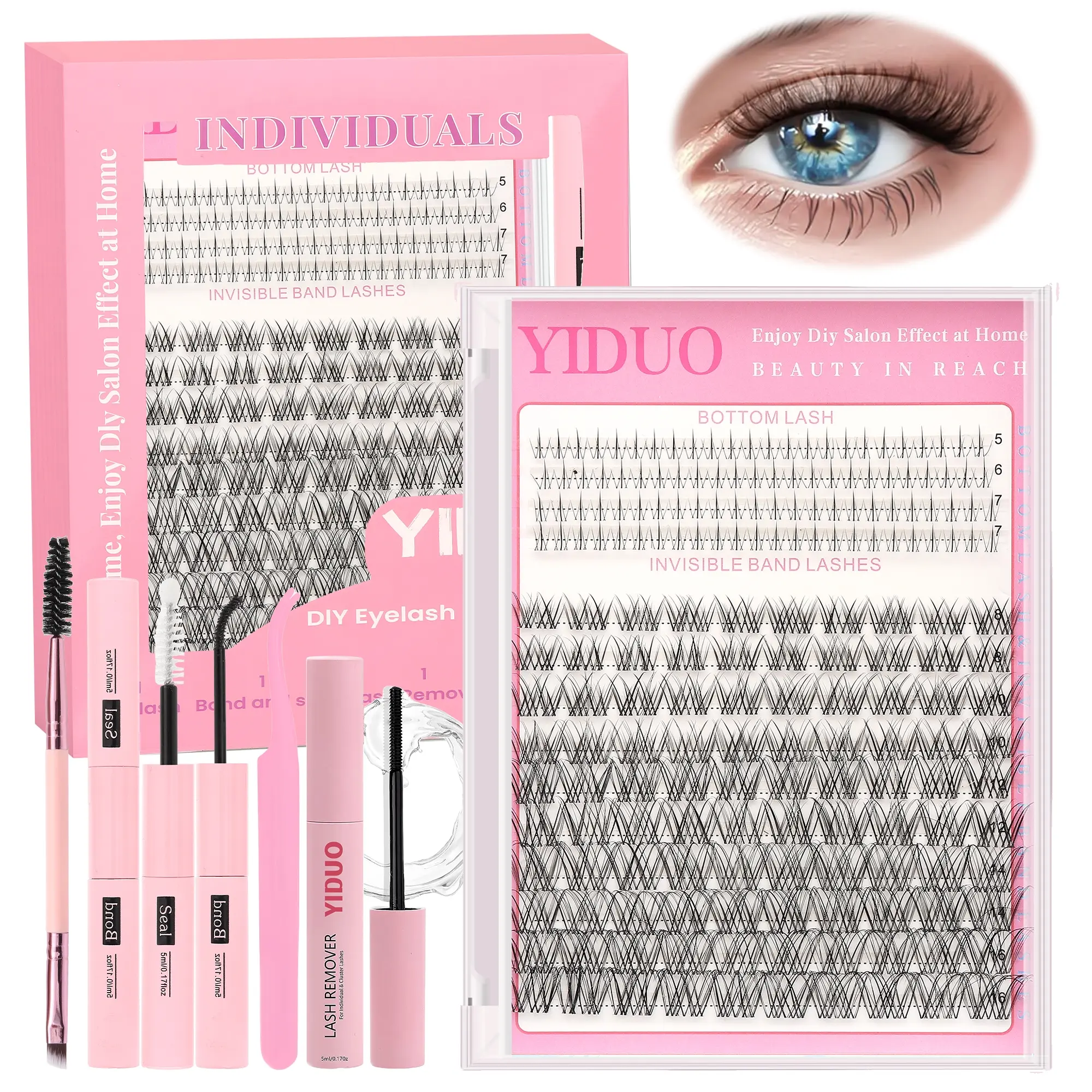 Wispy Lash Clusters Kit
