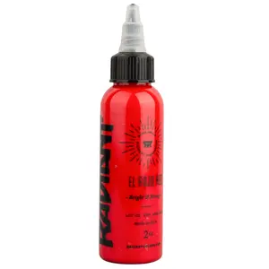 Radiant Colors El Rojo Red Tattoo Ink 1oz Professional Ink for Real Skin with Smooth Flow and Vibrant Long-Lasting Color