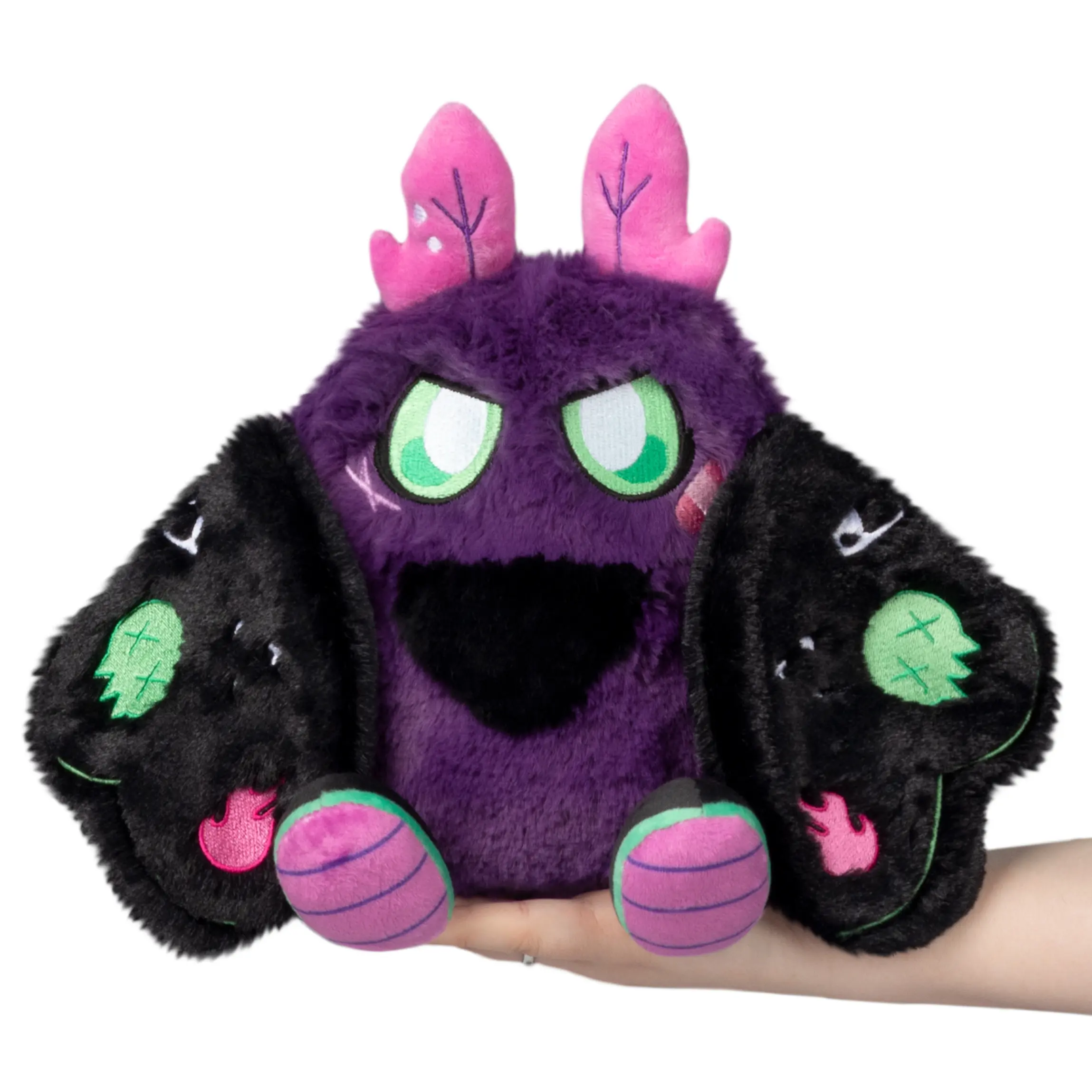Mini Squishable Neon Punk Baby Mothman Plush Toy Mini Squishable Neon Punk Baby Mothman Plush Toy