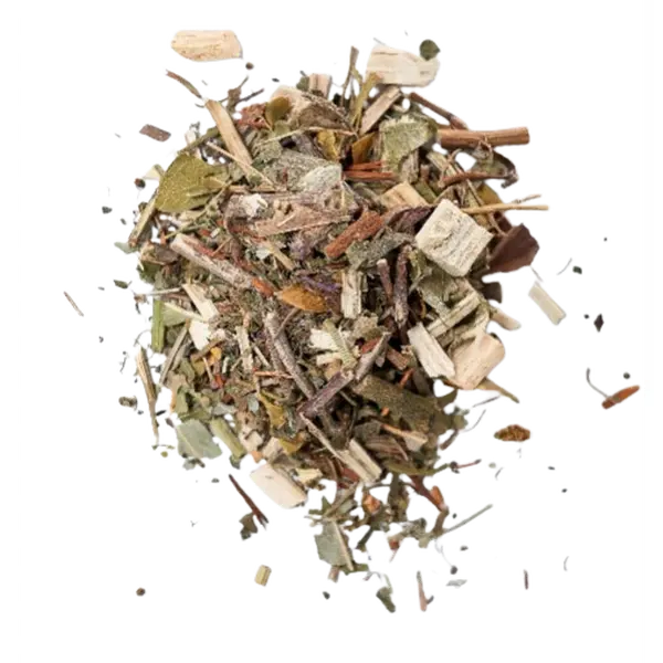 Sin Dolor Herbal Tea Blend - 3oz Blend with Willow Leaf Magnolia San Juanera for Headache Relief & Stress Management US Beverage Drink
