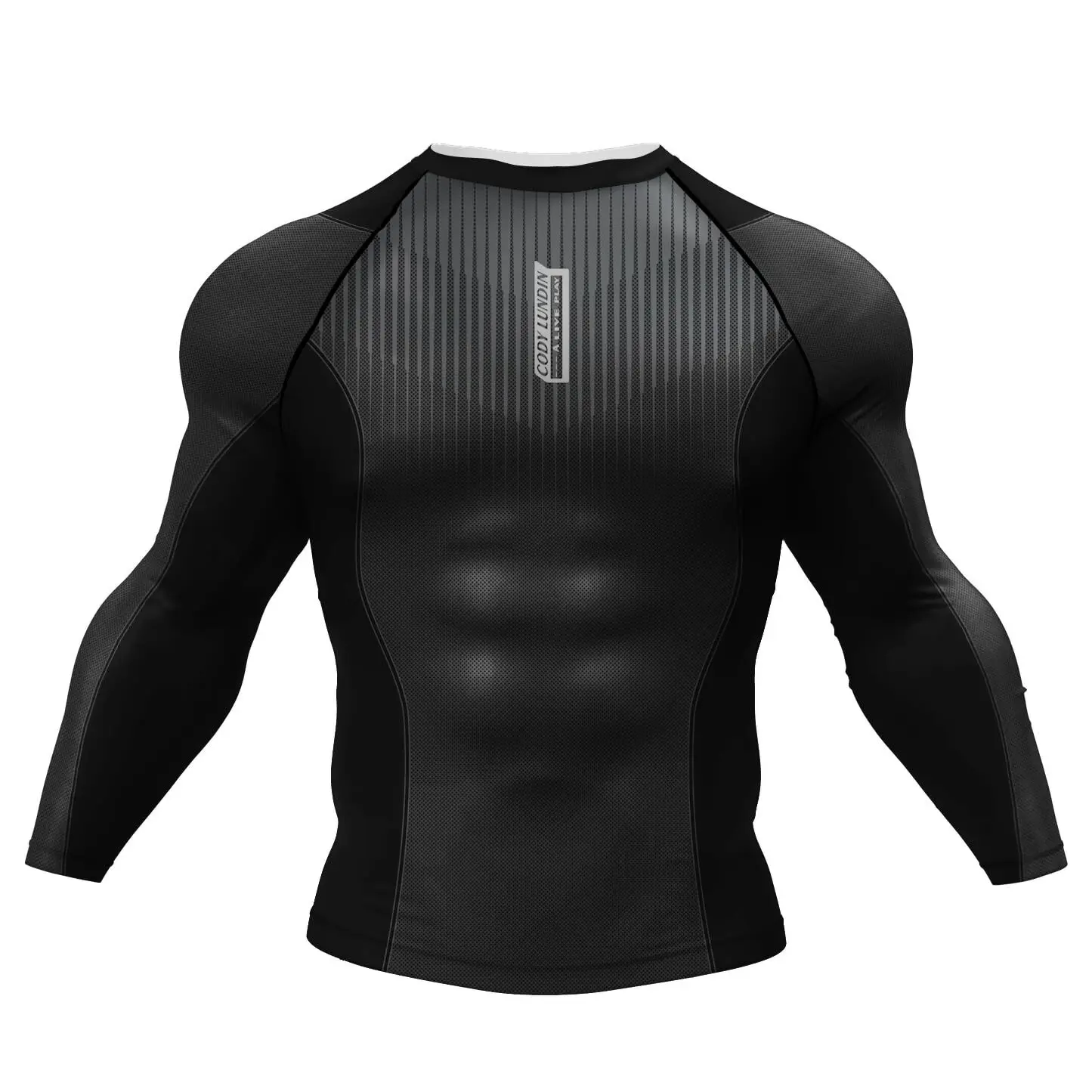 Men’s Muscle Compression Shirt – Breathable Long Sleeve Athletic Top