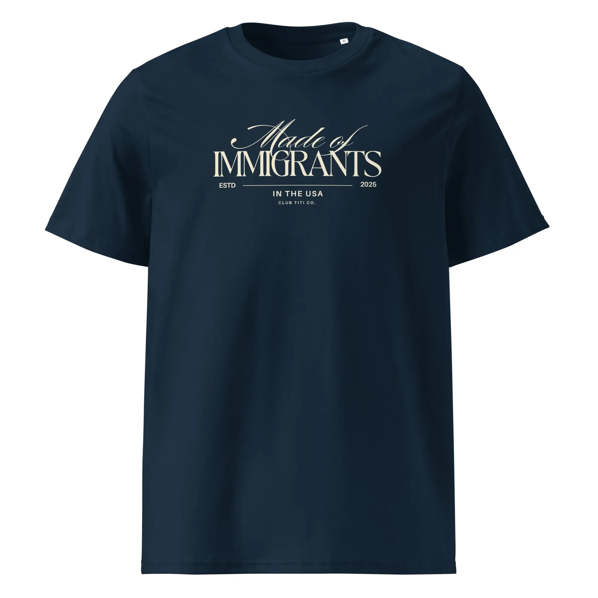 Made of Immigrants Classic T-Shirt - Cremita Logo