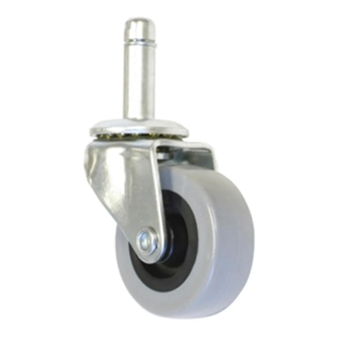 Lisle 2-inch Urethane Insert Replacement Wheel for Plastic Creepers, Corrosion-Resistant Caster Accessories, Resists Corrosion, Furniture Moving Wheel, Metal, Wheel + Stem