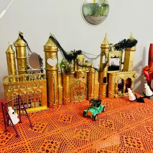 HANDMADE Custom Halloween Dollhouse Display House