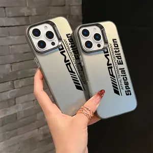 Luxury Sports Car A-Amg Phone Case Compatible with iPhone 17, 16e, 16, 15, 14, 13, 12, 11, Mini, Pro Max Air X XR XSMAX 8, 7 Plus - Anti-Drop Matte Back Cover, Cool Phone Case, Mobile Accessory, Sleek Design, Durable Cover, Highquality Material, Tech Love