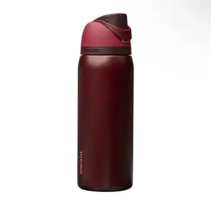Owala 32oz Freesip Insulated Stainless Steel Water Bottle - Black Cherry