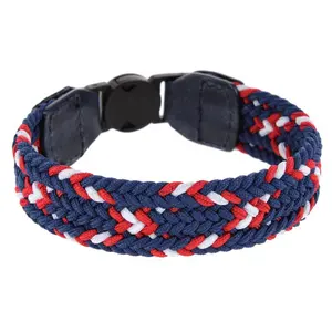 Trafalgar Rayden 18mm Mixed Colors Braided Golf Bracelet, Bracelets