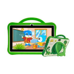 Kids Tablet 7 Inch WiFi Android Early Education Learning Machine, Educational Toy, Portable & Durable Design, Toddler Tablet, Learning Entertainment Tablet