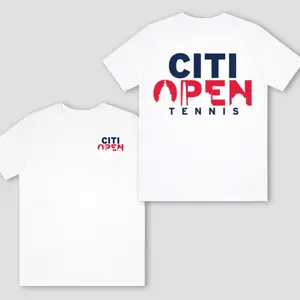 [New] Citi Open Tennis 2026 TShirt, Minimalist DC Tennis Graphic Design, Soft Cotton Blend Fabric, Unisex Fit for Tennis Fans, Perfect Gift for Sports Lovers and Athletes
