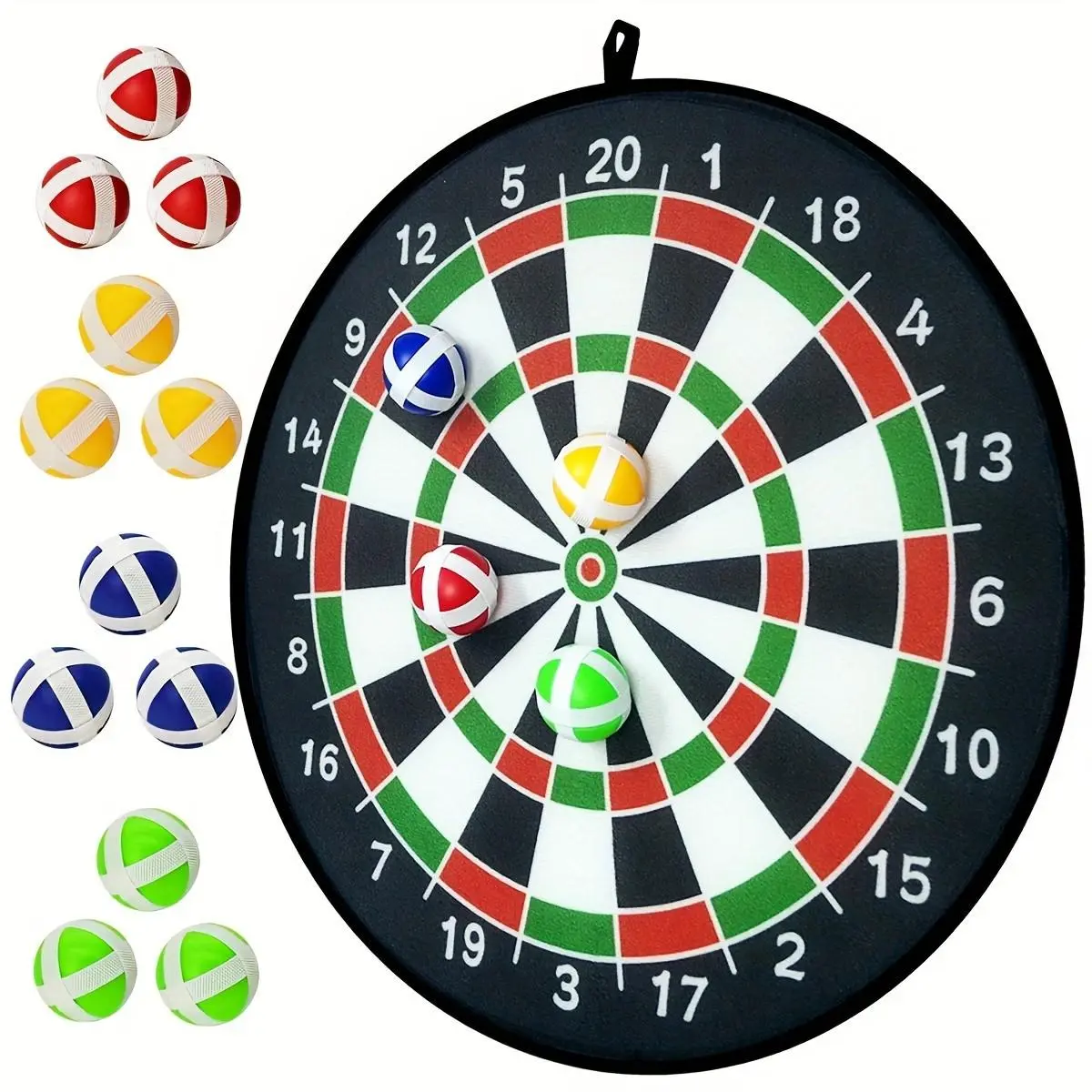 Dart Board Game Set, 1 Set Indoor Outdoor Balance Training Dart Board Game, Parent-child Interactive Game Props, Sports Toys for Indoor Outdoor, Darts Board