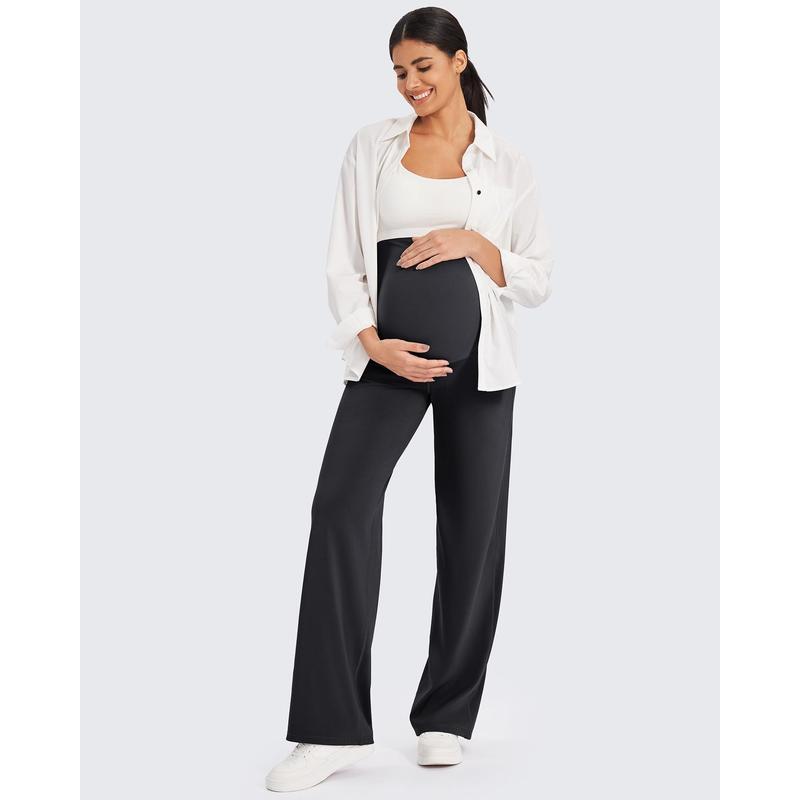 G4Free Maternity Wide Leg Pants for Comfortable Pregnancy Pregnant Prenatal G4Free Maternity Wide Leg Pants for Comfortable Pregnancy Pregnant Prenatal